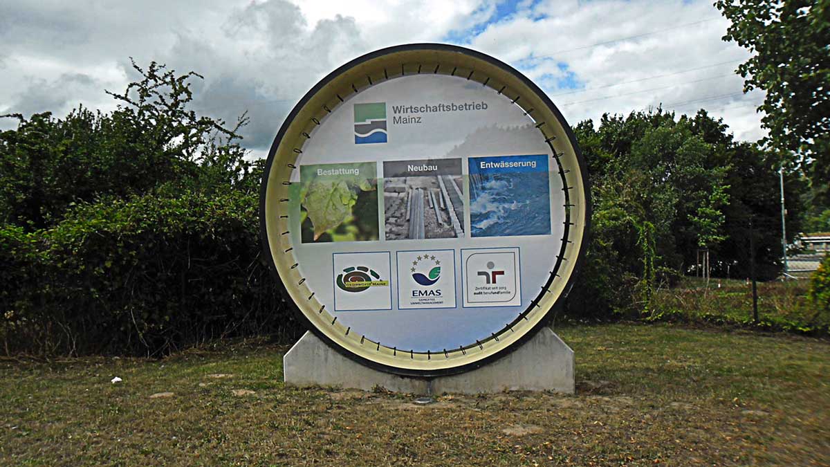 Bauzaunbanner Mainz – Werbebanner für Bauzäune von Lorenz Werbung