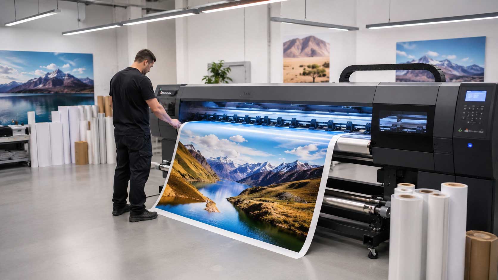 Digitaldruck & Banner – Großformat aus Mainz