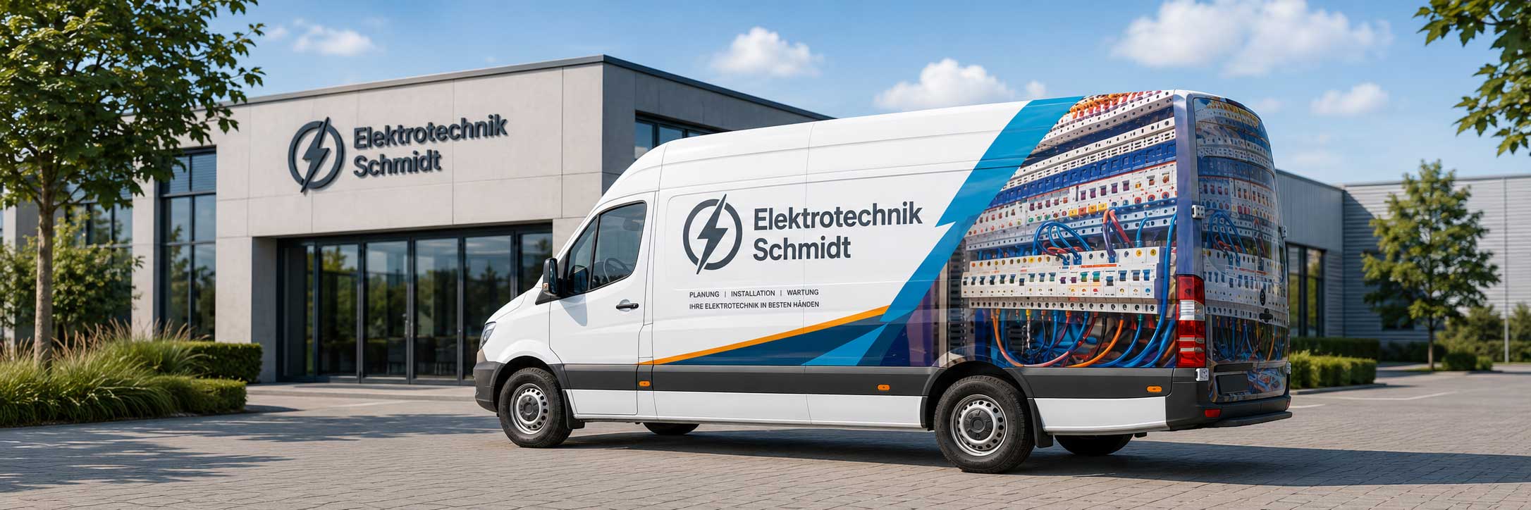 Vollfoliertes Fahrzeug mit individueller Gestaltung