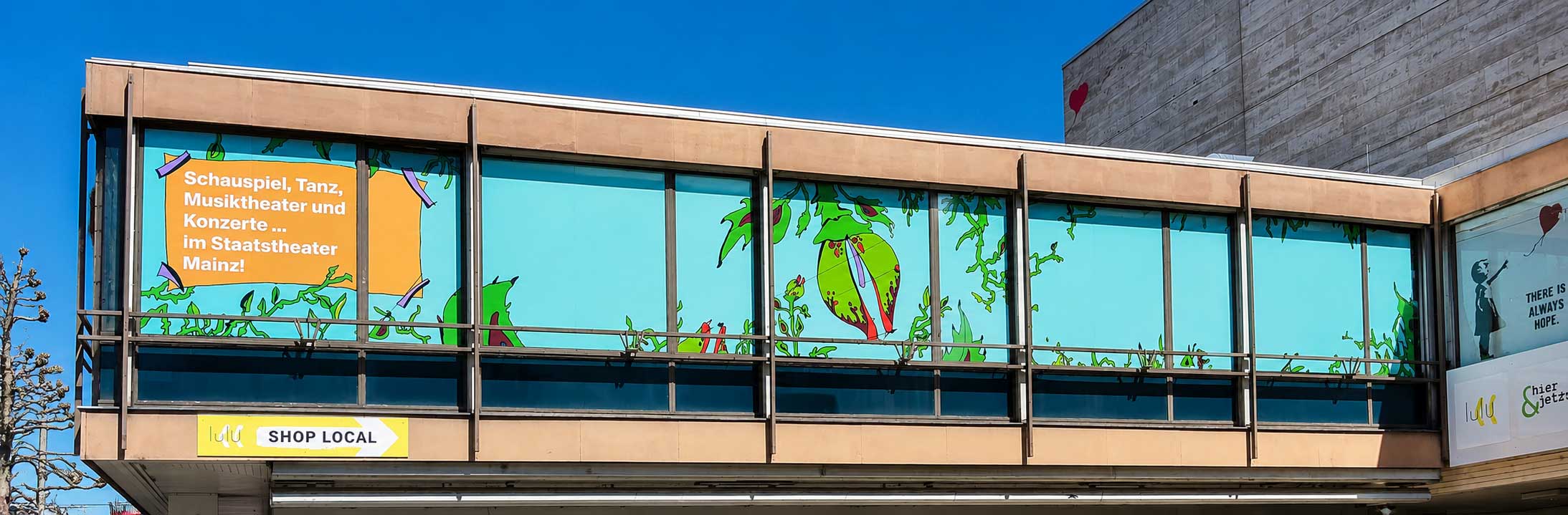 Beschriftungen Staatstheater Mainz – Lorenz Werbung